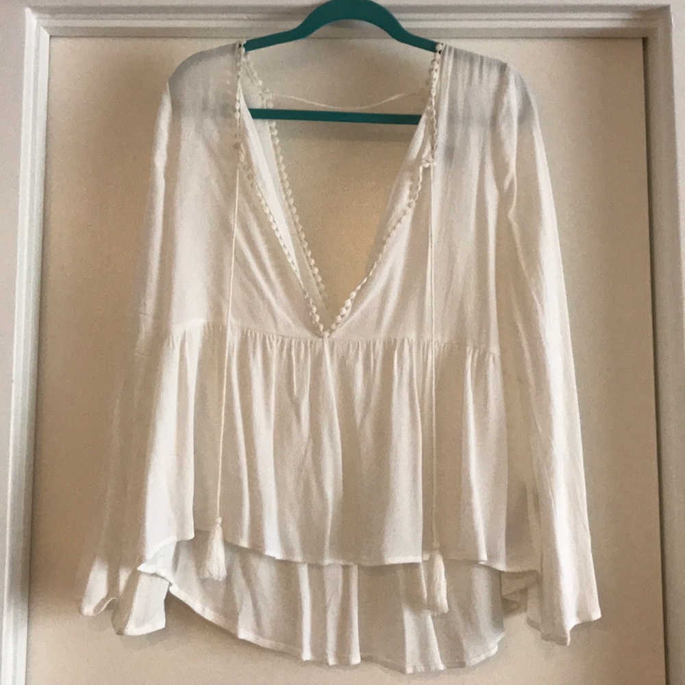 Forever 21 White Blouse